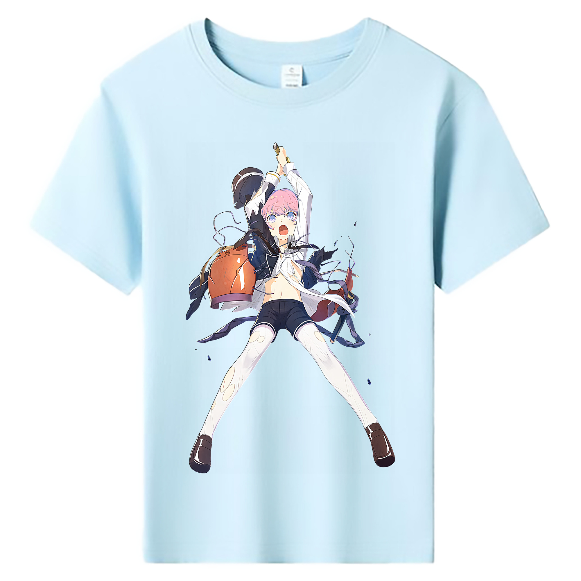（画像用） 刀剣乱舞 Touken Ranbu 綿100％キッズTシャツ（フロントプリント）